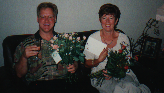 25-årig bröllopsdag