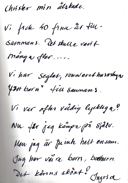 Från sin fru