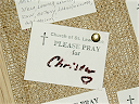 Please pray for Christer - Church of St. Lawrence